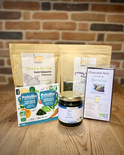 produits à la spiruline